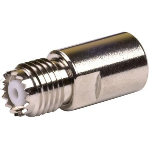 RF RFE-6104 INDUSTRIES Mini-UHF Female to FME Male (euro Nipple) Adapter