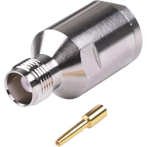 RF RFT-1214-I INDUSTRIES TNC Female Connector for Belden 9913 and Times LMR400 Cables.Silver Plated Body, Gold Plated Center P Pin.Solder Center