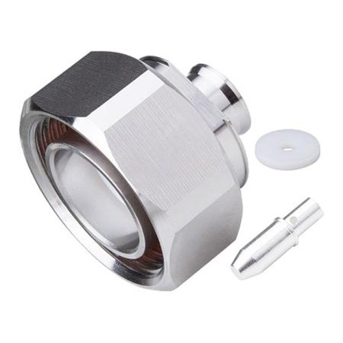 RF RFD-1601DS-H8 INDUSTRIES 7/16 DIN MALE DIRECT SOLDER FOR 3/8? CORRUGATED Cable; WB-S-T