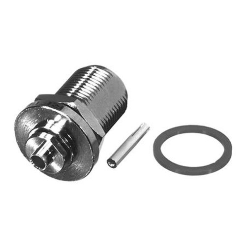 RF RFN-1022-SR2 INDUSTRIES RF Connector, N, Female Black HD Rear Mount, N,g,t; for.141 Semi-Rigid Cbl, CBL GRP SR2