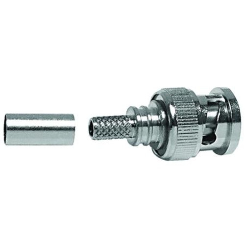 TIMES EZ-195-BM-X MICROWAVE BNC Male, Non-Solder Crimp, for LMR-195