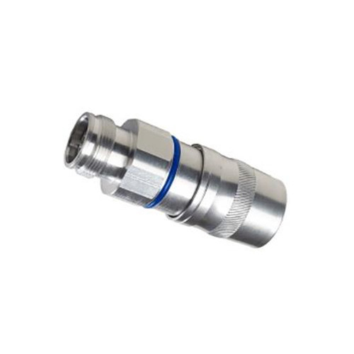 RFS 43F-SCF12-D01 4.3-10 Female Straight Connector for Superflex 1/2" Coaxial Cable; Omni Fit Premium, Polymer Claw and Compression Sealing