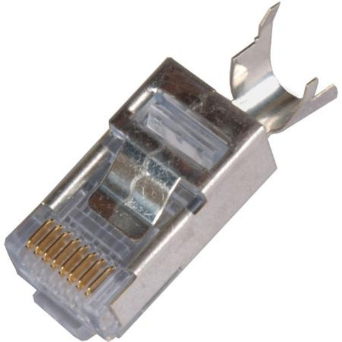 CINCH 32-2298UL Modular 8 Conductor RJ-45 Modular Connector for Round Shielded Solid Cable.CAT5E Compliant