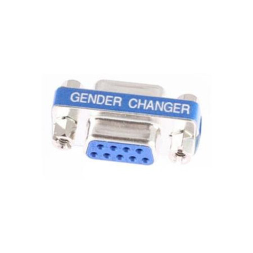 L-COM DGB9F Slimline Gender Changer, DB9 Female / Female