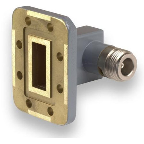 COMMSCOPE C090CNSG WR90 Waveguide to Coax Transition CPR90G to Type N Connector.8.2-12.4 Ghz