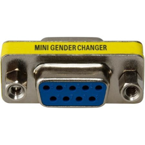 RF AG-09DE-FF INDUSTRIES DE09 Female/female Genderchanger.DB9 Female to DB9 Female Adapter