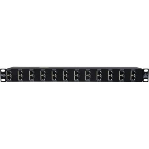 DITEK DTK-RM12NETS Is a 12-channel, Upgradeable, 1U Rack Mount Surge Protector That Uses State-Of-The Art Circuitry to Provide Surge Protection for