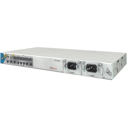 RAD ETX-205A/ACR/19 Carrier Ethernet Demarcation Device with Redundant AC Power Supplies and 19 Inch Chassis