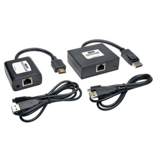 Displayport-HDMI B150-1A1-HDMI Over Cat5/6 Act Ext Kit,pig Txrx
