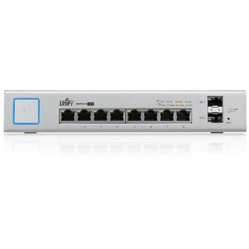 UBIQUITI US-8-150W 8 Port Managed 150W Poe+ Gigabit Switch with Sfp