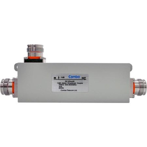 COMBA DC-HS08AI Directional Coupler, 8dB, 555-6000MHz PIM -161dBc, 4.3-10 Female