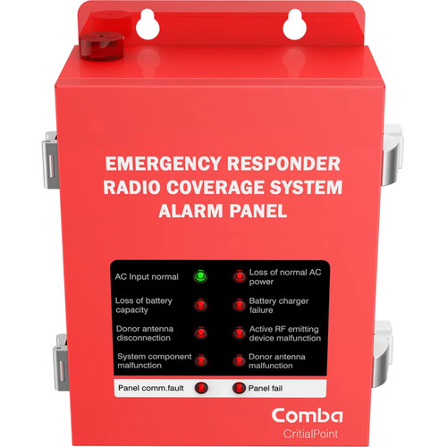 Comba CPAPV1-DC-B-UL Emergency Responder Radio System Alarm Annunciator Panel UL2524