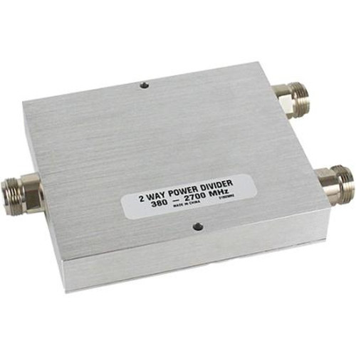 Microlab/fxr D2-67FN 380-2700 Mhz 2-way Power Splitter.3dB Split Loss Through the Splitter.Up to 10 Watts.Type N Female Conn