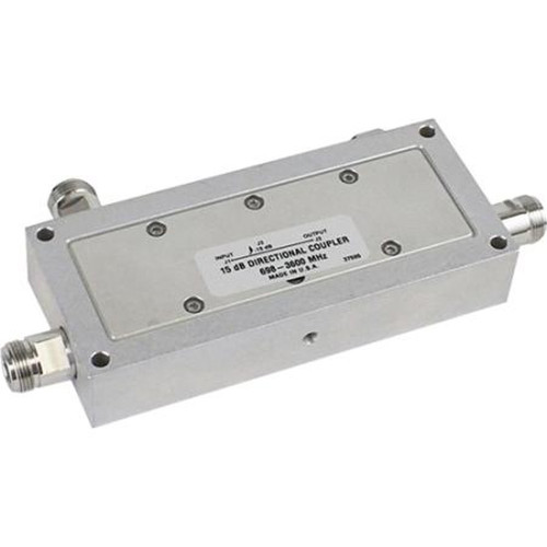 MICROLAB CK-18N 694-3600 Mhz Directional Coupler.200 Watts.20dB Isolation.Between Ports.1.20:1 Vswr.N Female Terminations