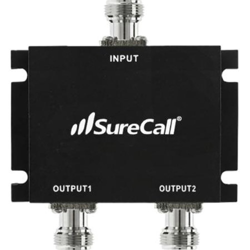 Surecall SC-WS-2-5G Ultra-Wideband Bi-Directional Splitter Enables 2 Inside Antennas to Be Supported from a Single Booster or Node.600 Mhz to 2700