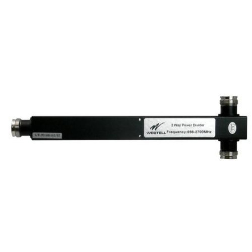 WESTELL CS04-040-4294310 617-2700 Mhz Two-Way Power Divider.PIM Cert.300W.6dB Isolation Between Ports.4.3-10 Female Connectors -153dBc PIM Rating