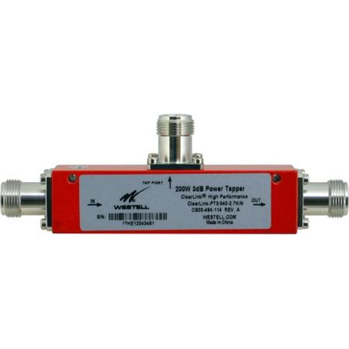 WESTELL CS05-494-114 3dB Power Tapper, Non-Pim, 200W, N Connectors (340-2700 Mhz)