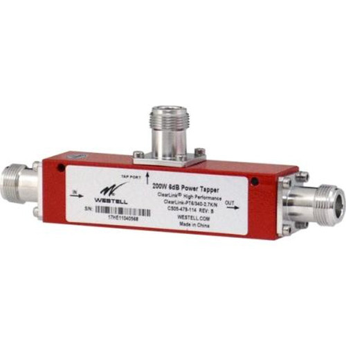 WESTELL CS05-485-114 20dB Power Tapper, Non-Pim, 200W, N Connectors (340-2700 Mhz)