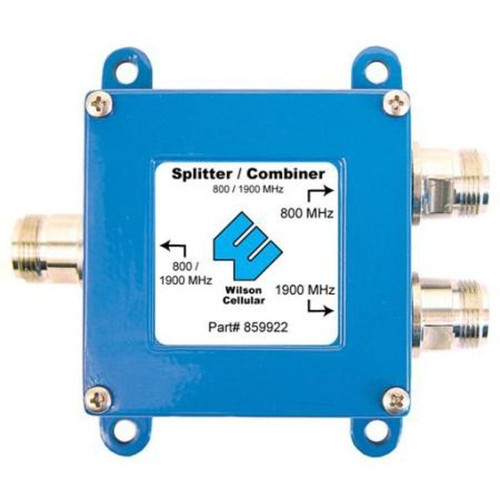 WILSONPRO 859922 800/1900MHz Combiner/diplexer.Used to Separate or Combine 800 and 1900 Mhz Signals.N Female Terminations