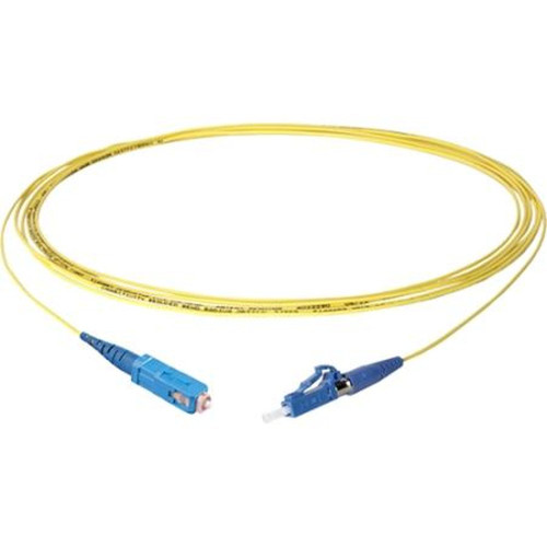 COMMSCOPE FPCA-7KYP010M Fiber Optic Patch Cord, Singlemode, 1.2 Mm OFNP Jacket, Sc/upc-Lc/upc, Yellow, 10 M