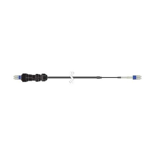 COMMSCOPE DFJ-2S5A-EAS-30M Discrete, 2 Single Mode Fiber 5 Mm LSZH Armored Cable.End 1: DLC for Rru.End2: DLC for Bbu.Includes Installed