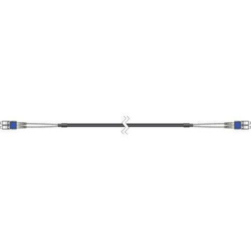COMMSCOPE FJ-2SM-015-15M 15m Single-Mode Fiber Distribution Cable, DLC to DLC Connector.Bend-Insensitive.Black Jacket
