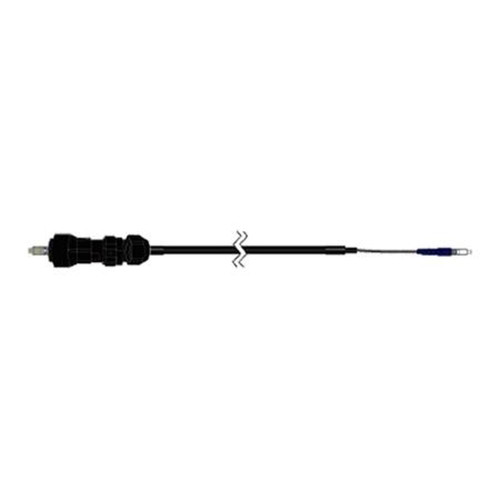 Commscope FJ-1SM-015FN-35M HELIAX Discrete Tail, 1 Single Mode Fiber, 5 Mm Armored Cable, Flexible Breakout, LC to Lc, 35M