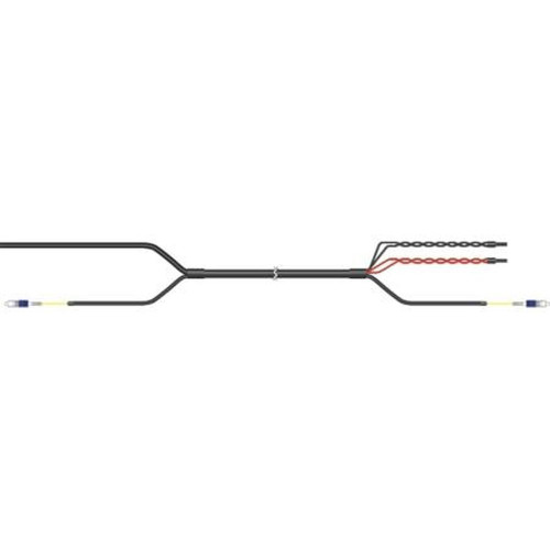 COMMSCOPE HFT410-1SBVE-25 HELIAX Fiberfeed Hybrid Cable Assembly Bidi, 6-OVP Box to Rru, UL Type 1 Simplex Fiber Connectors, PVC Jacket, Aluminum