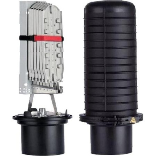 COMMSCOPE FOSC450C66NT0C6V FOSC 450 C6 Fiber Optic Splice Closure, Gel Cabling Sealing, No Pre-Installed Tray, 6 Cable Attach.6 Ground Feedthrough