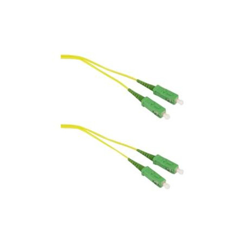 CORNING 444402G5120006F Standard SCAPC Simplex Sm/standard SCAPC Simplex Sm, SMF Ultra, 2 F, Zipcord Riser, Standard Yellow Jacket 6ft