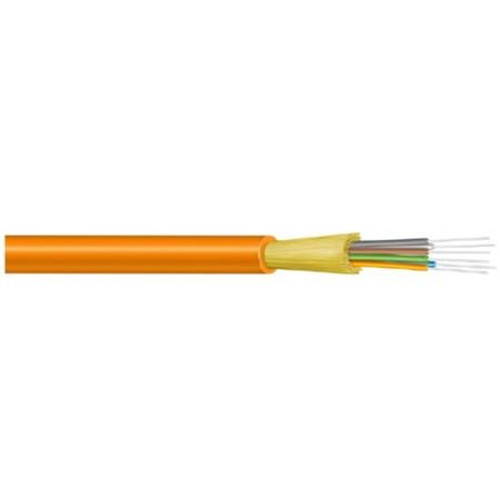 PRYSMIAN F40000G4012M3 12-Fiber Ezdistribution Indoor Riser 900um Tight Buffered Cable.Multi-Mode (OM4), OFNR/FT4 Flame Rated