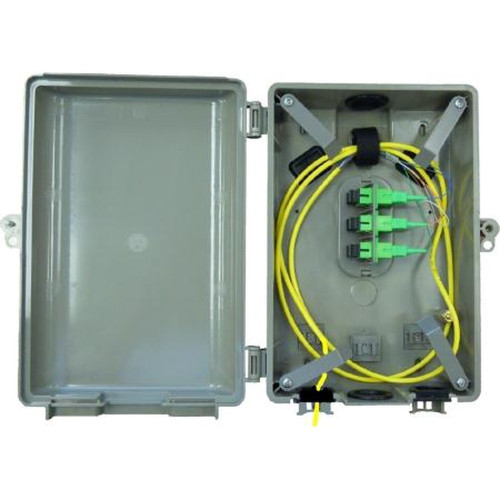 TII 507F040112 TECHNOLOGIES Fiber Entrance Terminal 12x Sc/apc Adapters