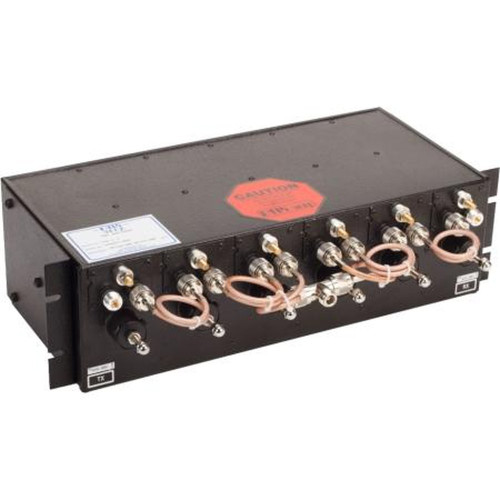 EMR 526-5-1 470-490 Mhz Pass/reject Duplexer.250 Watt.1.2dB Insert.Loss.N/f Connectors.6 Dual-Notch Resonators.Factory Tuned