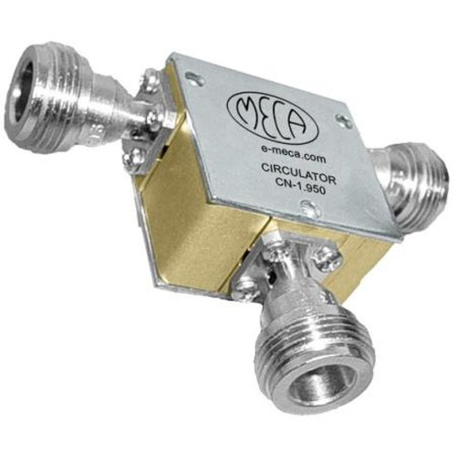 MECA CN-1.950/GR 1.700-2.200 Mhz Circulator.1.30:1 Vswr.18dB Isolation.N Female Connectors.150 Watts