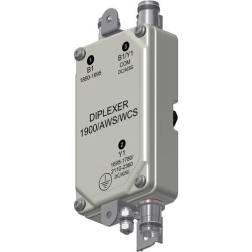 KAELUS DBC0114F1V1-1 Diplexer 1900_AWS/WCS - DC Aws/ WCS 1695-1780MHz / 2110‚ 2360MHz, 4.3-10 Connectors Standard