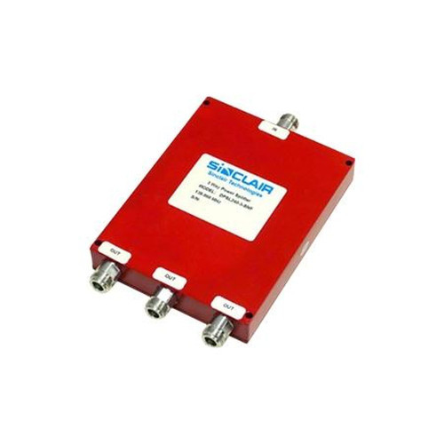 SINCLAIR DPSL240-3-SNF 138-960 Mhz, 3-Way Splitter, N/f