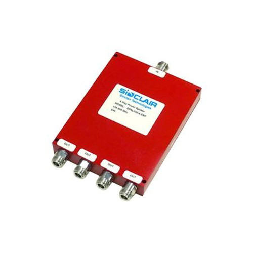 SINCLAIR DPSL240-4-SNF 138-960 Mhz, 4-Way Splitter, N/f