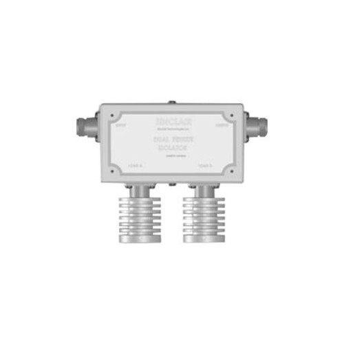 SINCLAIR I2210A 132-174 Mhz Dual Circulator.125 W Input Power.N Female Connectors.50 Db Min Isolation.Supplied Without Loads.*factory Tuned.New
