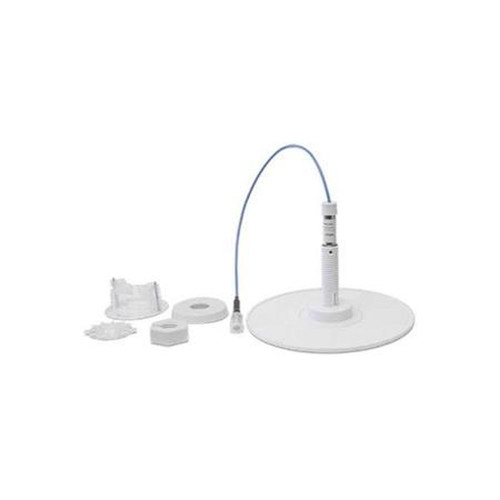 WILSONPRO 314407 600-2700 Mhz Low Profile Omni Inbuilding Antenna.White.Ceiling Mount.10 Inch Plenum Pigtail with N Female Connector