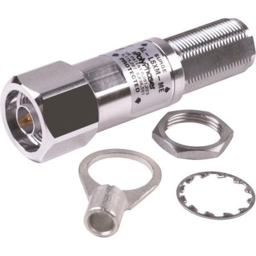 POLYPHASER AL-LSXM-ME 2.0-6.0 Ghz LSXM Micro Filter Arrestor for Bulkhead Mounting.Max.Surge 10kA.10 Watt.DC Blocked.Small Weatherized Housing