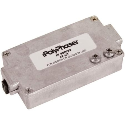 POLYPHASER IX-2T Dual Pair Audio-Phone Trunk Line Protector.Indoor Use Only