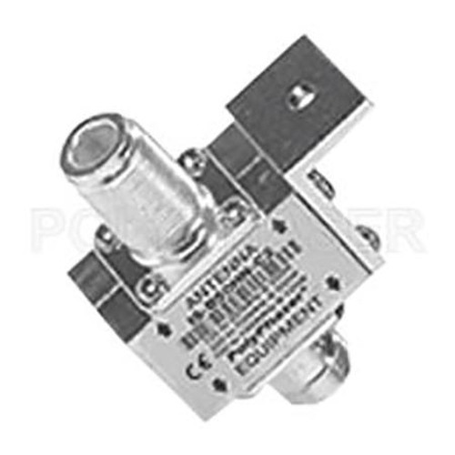 POLYPHASER IS-B50HN-C2 125-1000 Mhz General Coverage Bulkhead Mnt.Protector.50,000 Amps Surge.<800uJ Throughput Energy.Power Based on Frequency.N