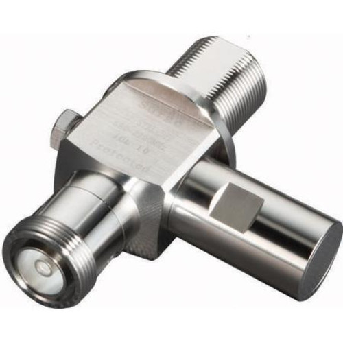 TIMES LP-STRL-DFF MICROWAVE.680-2.2 Ghz DC Blocked Arrestor.D/f on Antenna Port, D/f on Equipment Port.Solid Brass