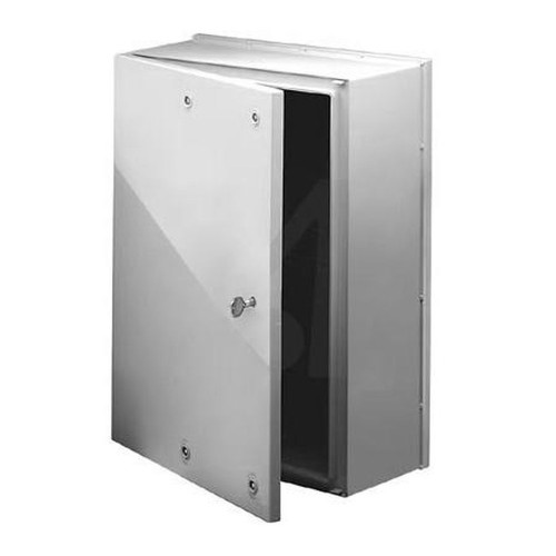 BUD PN-1339 INDUSTRIES Small Plastic NEMA 4X Box.Meets NEMA 4x and IEC 529 Specs.Wall Mounting Holes Provided.Stainless Steel Cover Screws and