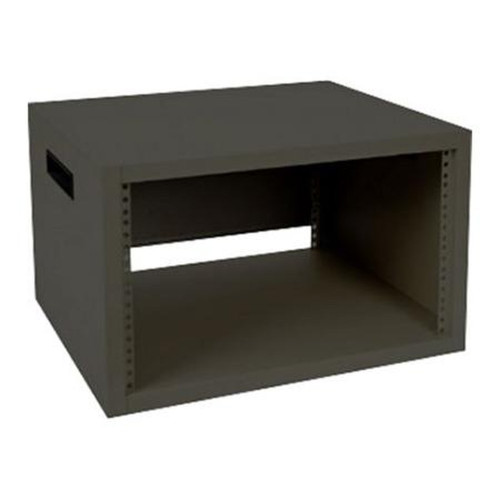 BUD EC-9904-BT INDUSTRIES 14.31" X 21.06" X 15.50" 18 Gauge Steel Enclosure with Textured Black Finish.Features 10.50" of Panel Spacing.Includes