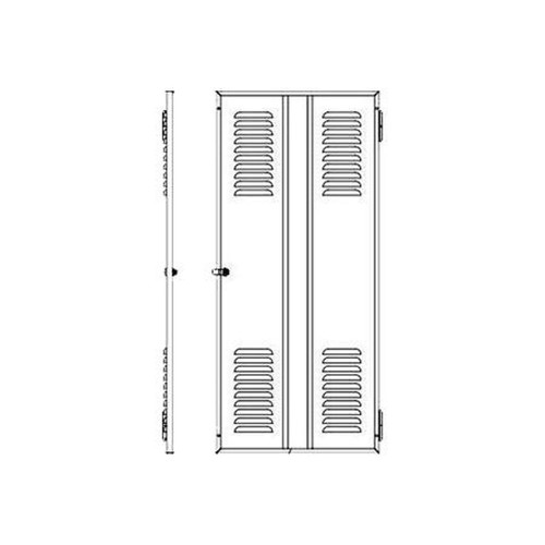 BUD ER-16532-S INDUSTRIES Racks and Rack Cabinet Accessories 41.9in H Door