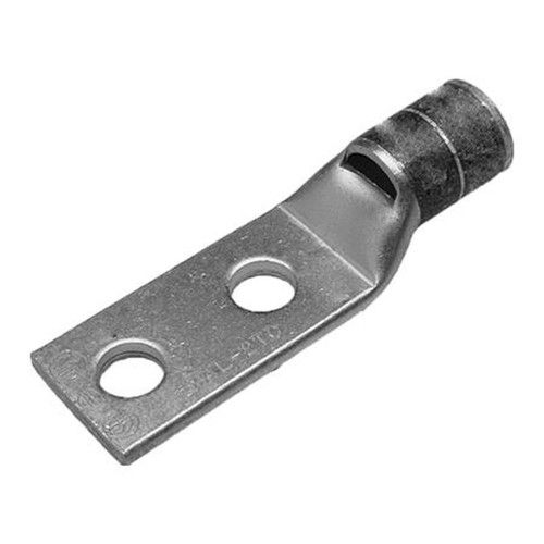 BURNDY YA29L2TC38 Standard Barrel 2 Hole Lug.3/8" Holes, 1" Spacing.for 250 Kcmil Cable.Die Index 16.Color Code Yellow
