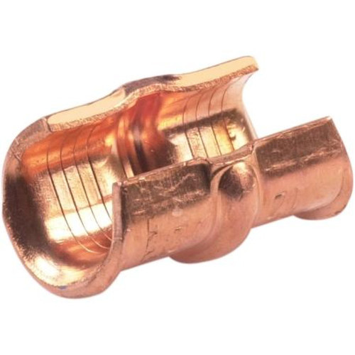 BURNDY YC2L12 Copper Compression C-Tap.#4 Main to #4 Tap or #2 to #6-#12.Pink Die W25VT.Die Index 12.*does Not Include Die