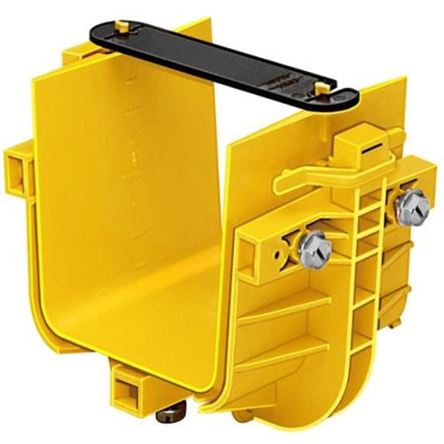 COMMSCOPE FGS-JUNC-A Fiberguide Junction Kit, Non-Toolless, 4 in X 4 In, Joiner Section, Horizontal, Yellow