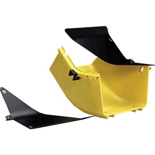 COMMSCOPE FGS-MU4E-B Fiberguide 45 Degree Up Elbow 4 in X 6 In, Yellow